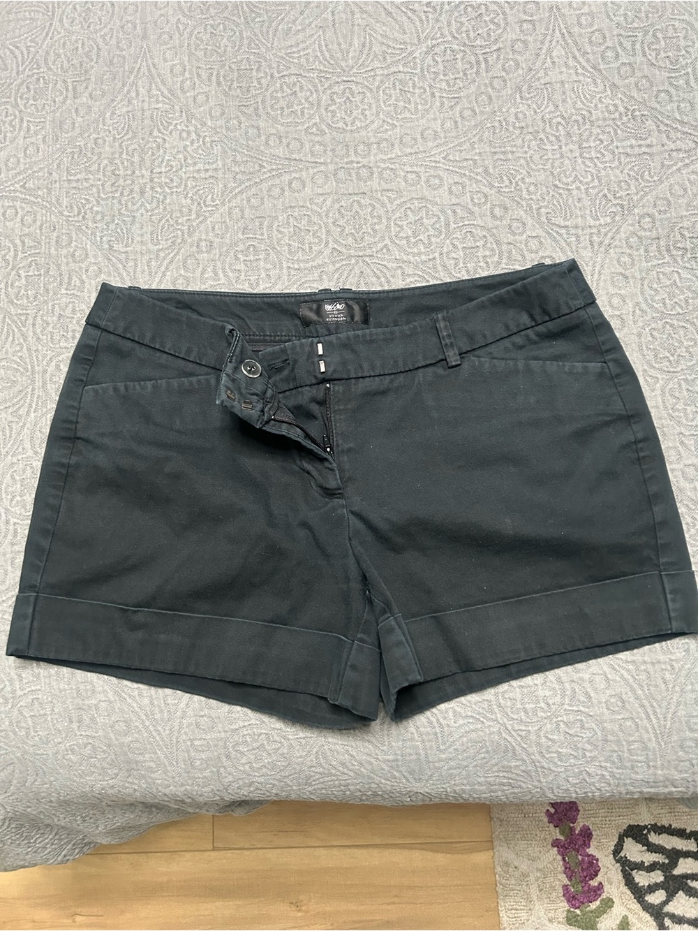 Divided Black Women's Jean-Style Shorts